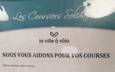 Les coursiers solidaires, nos héros !